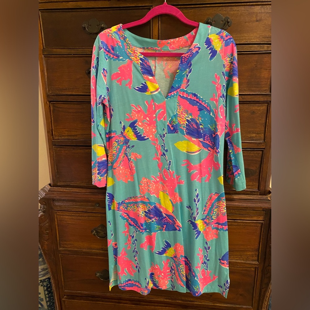 Lilly Pulitzer Fish Print Dress